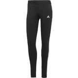 Adidas Dam Kläder adidas Women's Loungewear Essentials 3-Stripes Leggings - Black/White