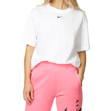Nike Dam - Lös T-shirts Nike Women's Sportswear Essential Short Sleeve Top - White/Black