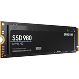 Samsung PCIe Gen3 x4 NVMe Hårddiskar Samsung 980 Series MZ-V8V500BW 500GB