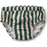 Liewood Frej Swim Pants - Stripe Garden Green/Sandy