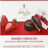 Vegetarisk Choklad Anthon Berg Strawberry in Sparkling Wine 220g 8st