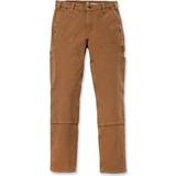 Carhartt Dam Arbetsbyxor Carhartt Straight Fit Twill Double Front Pant