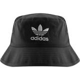 Herr - Svarta Hattar adidas Trefoil Bucket Hat Unisex - Black/White