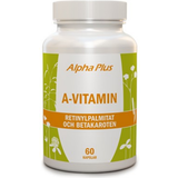 Alpha Plus A-vitaminer Vitaminer & Mineraler Alpha Plus A-Vitamin 60 st
