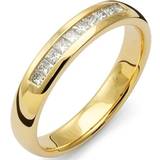 Flemming Uziel Signo B085 Ring - Gold/Diamonds