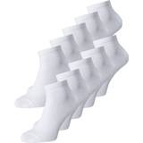 Jack & Jones Herr - Polyester Underkläder Jack & Jones Ankle Socks 10-pack - White