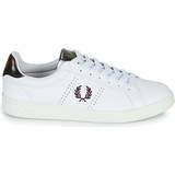 Fred Perry Park Side Tab - White/Oxblood