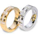 Flemming Uziel Signo B077 Ring - Gold/White/Diamonds