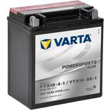 Varta Batterier - Motorcykelbatteri Batterier & Laddbart Varta Powersports AGM YTX16-BS-1