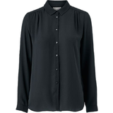 Plissering Skjortor Vila Loose Shirt - Black