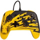 Yellow switch PowerA Enhanced Wired Controller (Nintendo Switch) – Pokemon: Pikachu Lightning - Black/Yellow