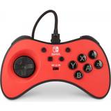 PlayStation 4 - Röda Handkontroller PowerA Fusion Wired Fightpad (Switch, PS4, Xbox One) - Red