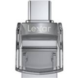 LEXAR USB-minnen LEXAR USB 3.0 JumpDrive Dual Drive D35c 64GB