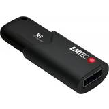 Emtec USB 3.0/3.1 (Gen 1) USB-minnen Emtec USB 3.2 Gen 1 B120 Click Secure 16GB