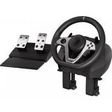 Silver Rattar & Racingkontroller Genesis Seaborg 400 Driving Wheel (PC / Xbox One / PS4 / Switch) - Silver/Black