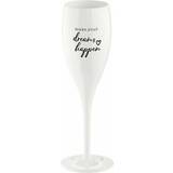 Plast Champagneglas Koziol Make Dreams Happen Champagneglas 10cl 6st