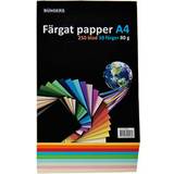 Bungers Färgat Papper A4 80g/m² 250st