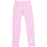 Silke Byxor Barnkläder Joha Leggings with Lace - Pastel Pink (26491-197-350)