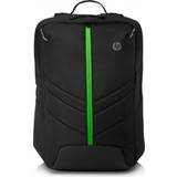 HP Dam Ryggsäckar HP Pavilion Gaming 500 Backpack - Black/Green