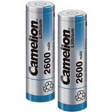 Batteri 18650 3.7v Camelion ICR18650F 2.600mAh Compatible