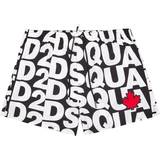 DSquared2 Nylon Kläder DSquared2 Swim Shorts - White/Black