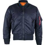 Bomberjacka alpha industries ma 1 herrkläder Alpha Industries MA 1 jackets - Navy Blue