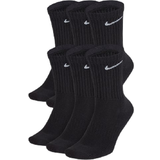 Träningsplagg Underkläder Nike Everyday Cushioned Training Socks 6-pack - Black/White