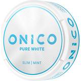 Vanilj Nikotinfritt snus Onico Pure White Slim Nikotinfritt Snus 24g 1pack