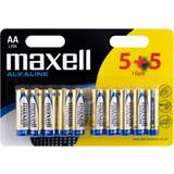 AA (LR06) - Klockbatterier Batterier & Laddbart Maxell LR6 AA Compatible 10-pack
