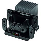 Snakebyte Speltillbehör Snakebyte Nintendo Switch Dual Base S Charging Station - Black