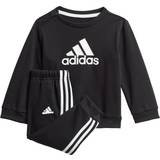 0-1M Tracksuits Barnkläder adidas Infant Badge of Sport French Terry Jogger - Black/White (GM8977)