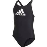 Adidas Baddräkter Barnkläder adidas Girl's Badge of Sport Swimsuit - Black/White (GN5892)