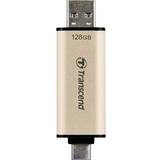 Transcend Minneskort & USB-minnen Transcend USB 3.2 Gen 1 JetFlash 930C 128GB