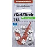 Batterier & Laddbart iCellTech 312 Compatible 6-pack