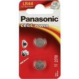Batterier - Knappcellsbatterier Batterier & Laddbart Panasonic LR44 2-pack