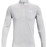 Golf Överdelar Under Armour Men's UA Tech ½ Zip Long Sleeve Top - Halo Gray/White