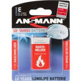 Batterier - Laddningsbara standardbatterier - Lithium Batterier & Laddbart Ansmann 9V Lithium Battery