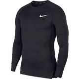 Nike Underställ Nike Pro Tight-Fit Long-Sleeve Top Men - Black/White