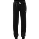 Regular Byxor Barnkläder adidas Boy's Essentials 3-Stripes Fleece Joggers - Black/White (GQ8897)