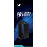 Orb Laddstationer Orb Playstation 4 Disc Storage Kit and Charger - Black