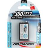 Ansmann NiMH 9V E-Block 300mAh Compatible