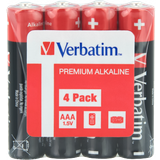 Verbatim AAA (LR03) Batterier & Laddbart Verbatim AAA Alkaline Compatible 4-pack