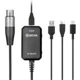 XLR-kablar Boya XLR/USB C-USB A/USB C/Lightning M-F Adapter 6m