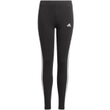 Byxor adidas Girls' Badge of Sport 3-Stripes Leggings Junior - Black/White (GN4046)