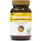 A-vitaminer Kosttillskott Better You Beta-carotene 50mg 50 st