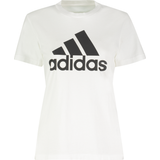 Adidas Dam - Kort ärmar T-shirts adidas Women's Loungewear Essentials Logo T-shirt - White/Black