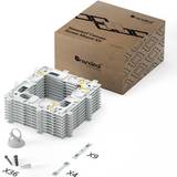 Akryl Lampdelar Nanoleaf Screw Mounting Kit 9-pack Lampdel 9st
