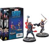 Miniatyrspel - Superhjältar Sällskapsspel Marvel: Crisis Protocol Thor &Valkyrie