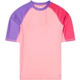 Reima Badkläder Barnkläder Reima Kid's Joonia Swim Shirt - Neon Pink (536584-3215)