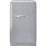Inbyggt ljus - Silver Fristående kylskåp Smeg FAB5RSV5 Silver